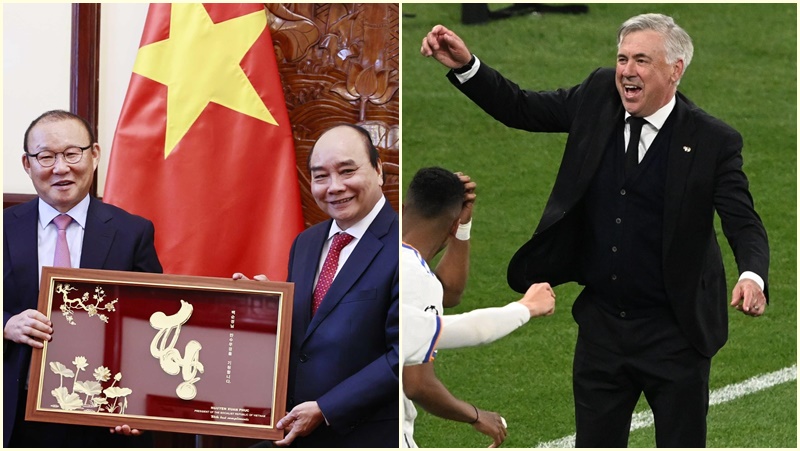 Từ Park Hang Seo cho tới Carlo Ancelotti, nghệ thuật đắc nhân tâm trong bóng đá