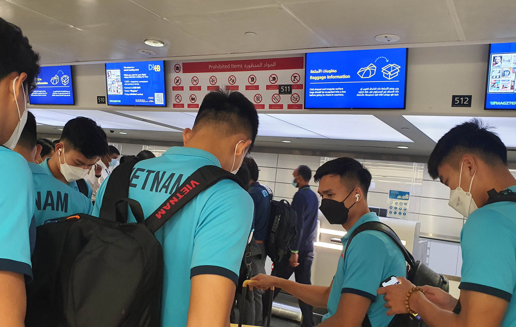Ảnh: U23 Việt Nam lên đường sang Uzbekistan, chinh phục VCK U23 châu Á