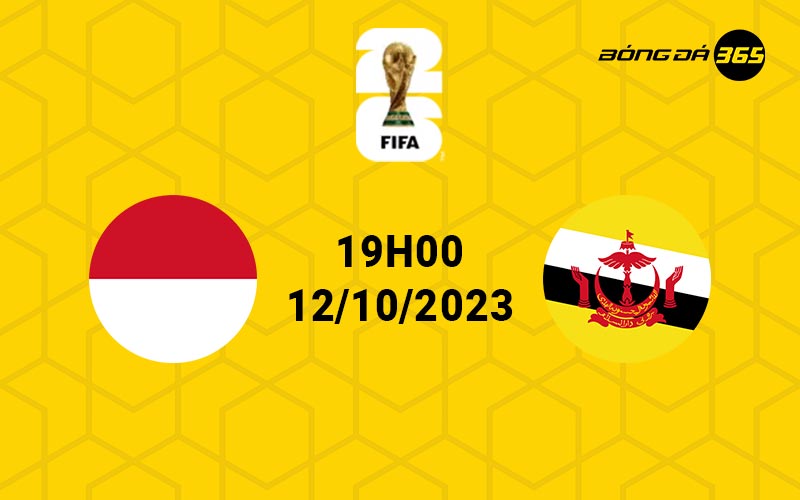 Nhận định, soi kèo trận đấu Indonesia vs Brunei 19h00 ngày 12/10/2023