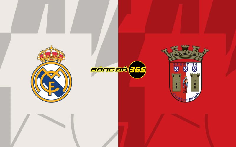 Nhận định, soi kèo trận đấu Real Madrid vs Braga 03h00 ngày 09/11/2023