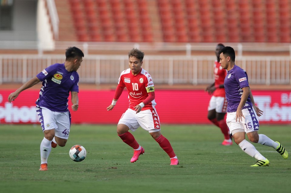 CLB TPHCM thất bại trước CLB Hà Nội ở trận Siêu cúp Quốc gia 2020