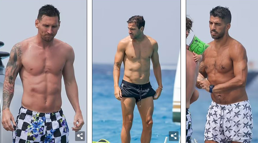 ẢNH: Messi cùng hội bạn thân khoe body cực phẩm tại Ibiza